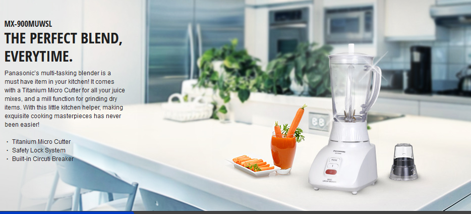 Panasonic Blender (Mx-900M) White - Blender Machine: Buy Online at Best  Prices in Bangladesh | Daraz.com.bd