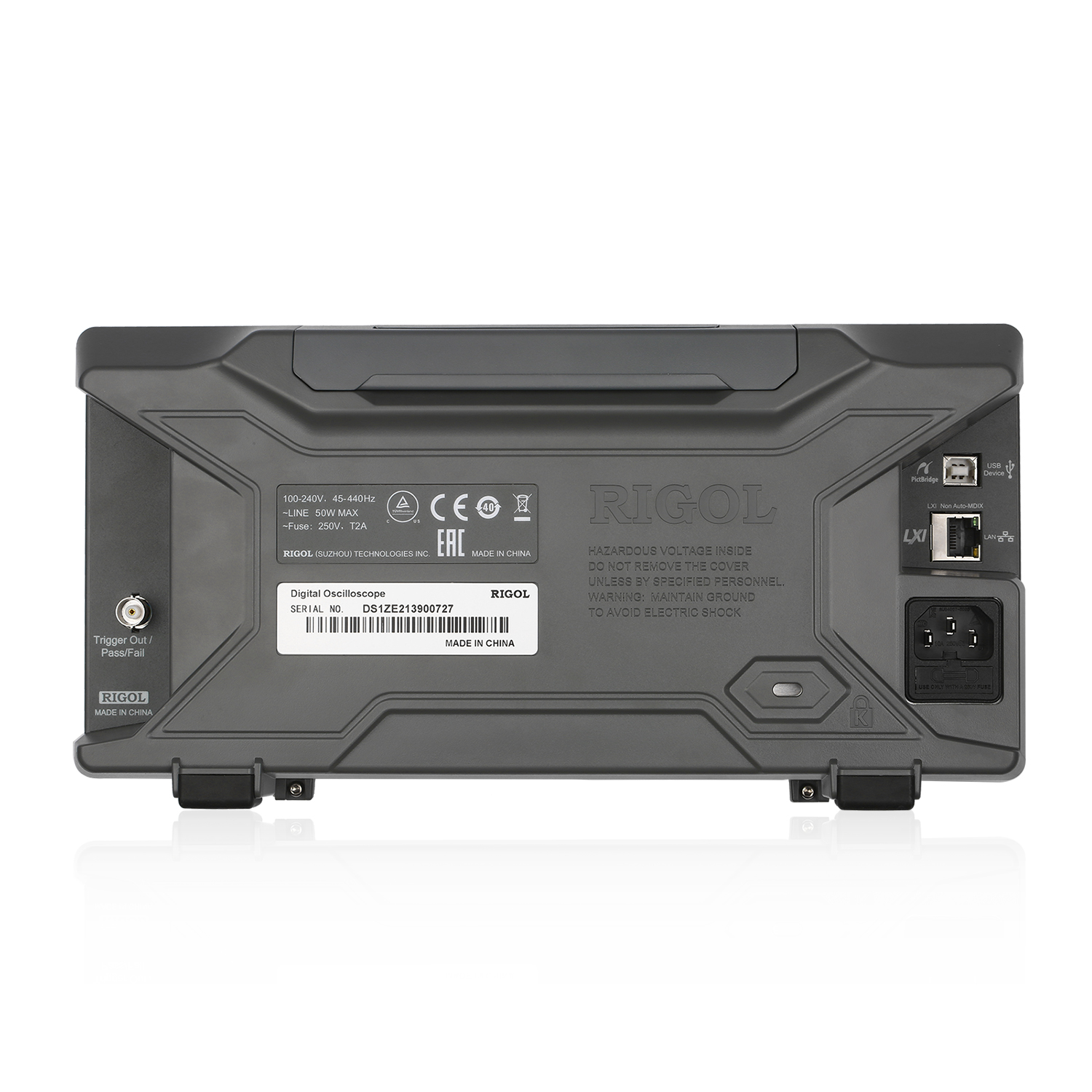 KOGEEK RIGOL DS1202Z-E Digital Oscilloscope Meter Desktop Oscillograph Oscillometer 2 Channel 200MHz Bandwidth 1GSa/s Sampling Rate. 