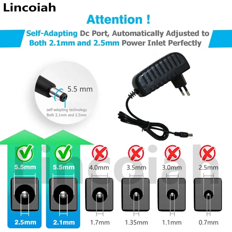 12V Power Adapter for Yamaha PA130 PA150 Universal Power Supply Charger for Yamaha Keyboard PA PSR YPG YPT DD Series by LotFancy. 