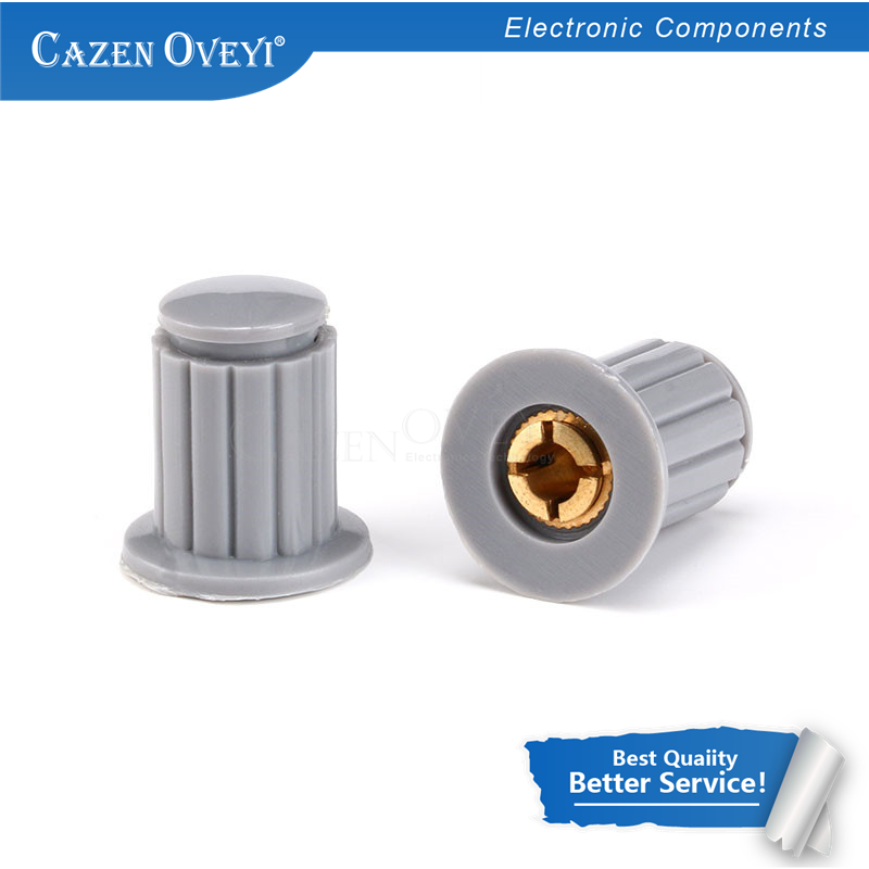 5pcs/lot Grey knob button cap is suitable for high quality WXD3 13 2W turn around special potentiometer knob KYP16 16 4