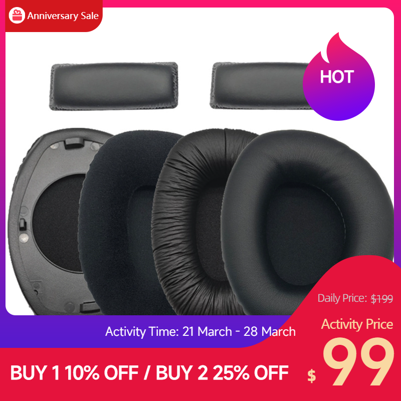 Replacement Ear pads for Sennheiser RS110 RS160 RS170 RS180 HDR160 HDR170 HDR180 Headphones Memory Foam Ear Cushions Earpads