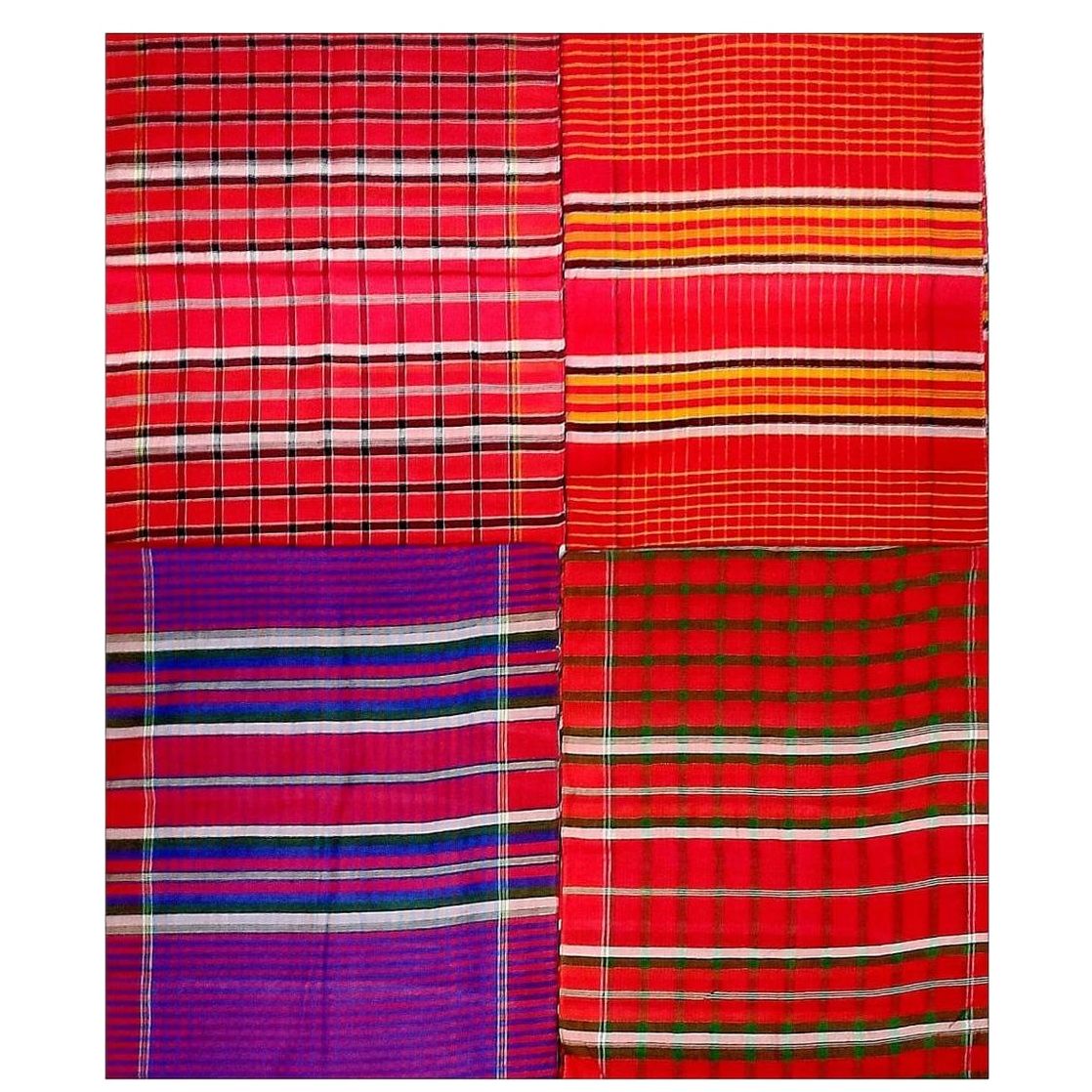 Cotton Gamcha / Multicolor Normal Gamsa (Small Size). 
