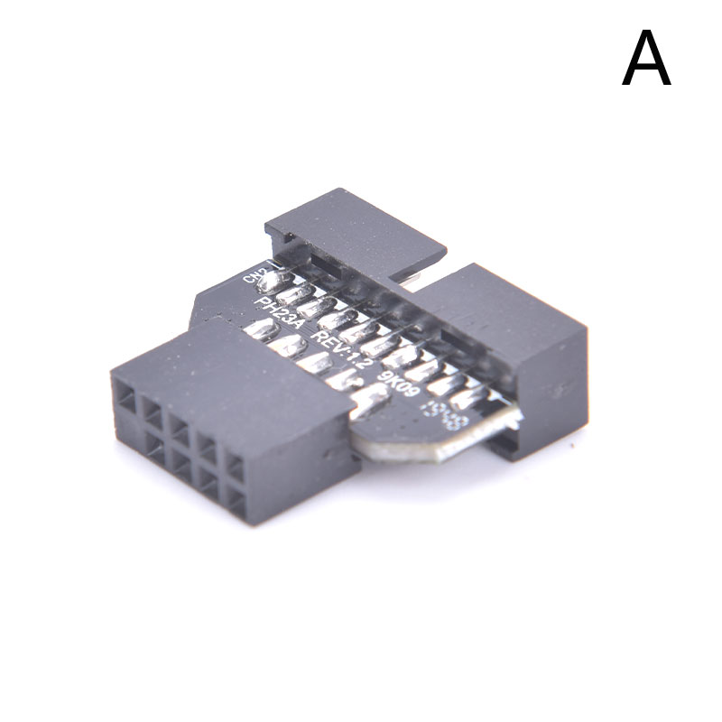 Front Panel Plug Connector USB3.0 19-pin To USB 9Pin Adapter For Motherboard. 