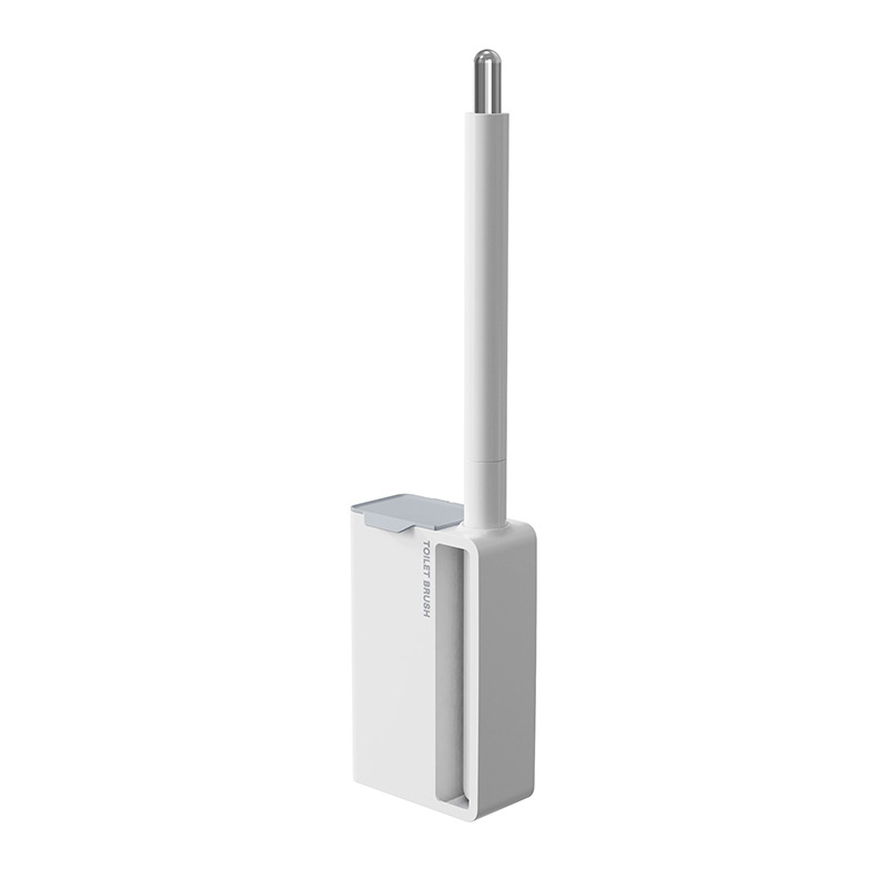 Simple disposable toilet brush can be disposed of with its own cleaner to replace the brush head household cleaning toilet brush without dead space