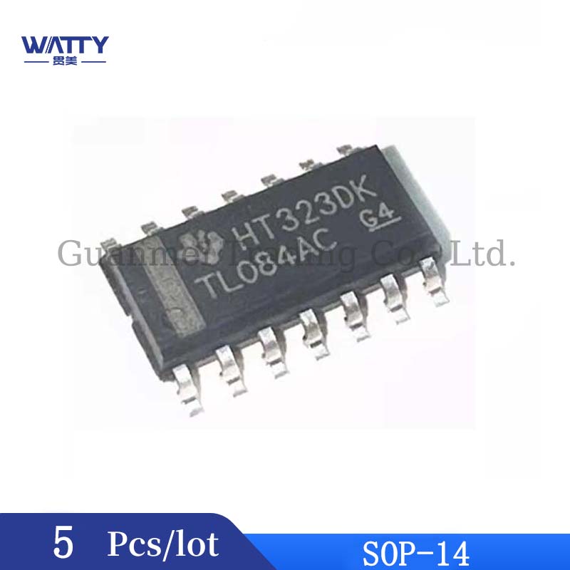 5Pcs/Lot TL084ACDR TL084AC TL084 SOP14 chip mounted operational amplifier chip