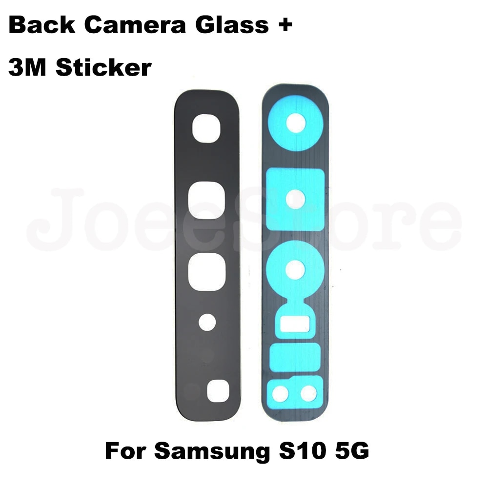 10Pcs Back Rear Camera Glass Lens For Samsung S22 S21 S20 S10 Plus Ultra Lite FE 5G Galaxy S20FE S21Plus Note20 with 3M Glue. 