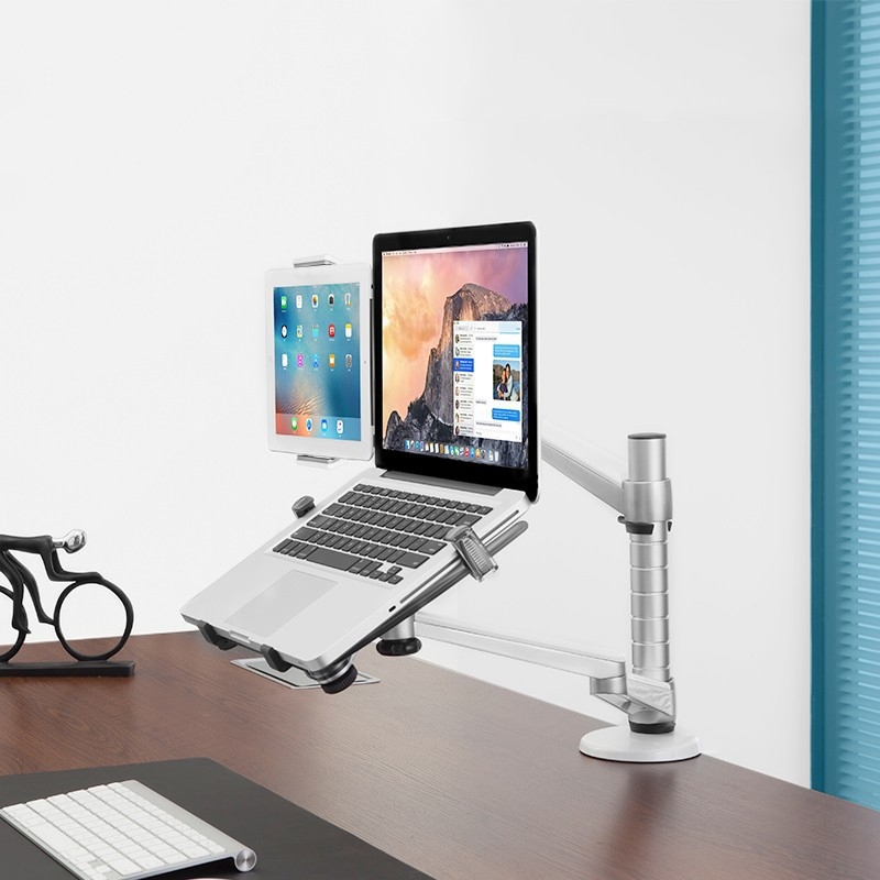 OA-9X Adjustable Height Rotating Stand for 10-16 Inch Notebook and 4.7-12.9 Inch Tablet PC. 