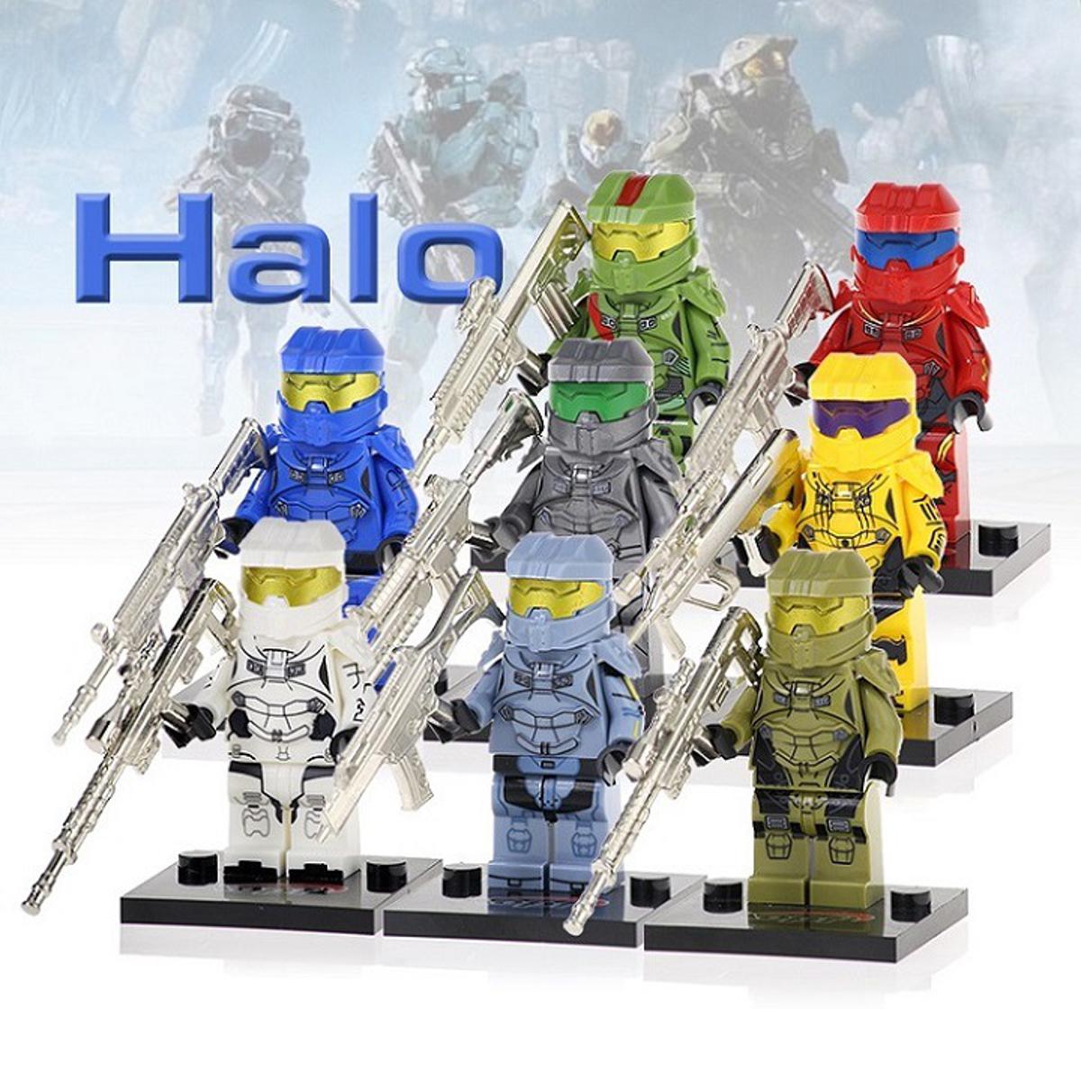 Single Sale Game Halo Figures Building Blocks Master Chief John117