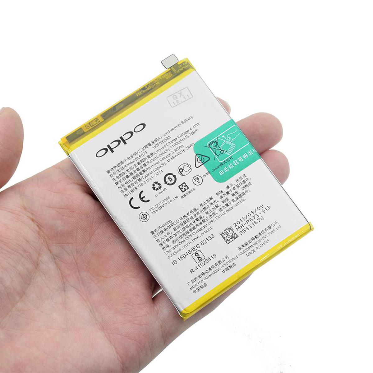 Mobile Battery For OPPO A3S A5 A5S A7 BLP673 Replacement Battery
