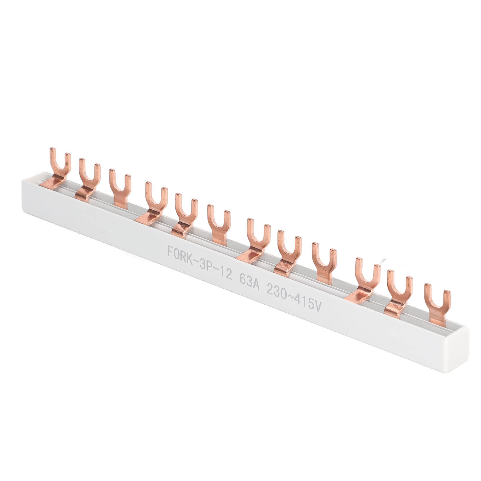 230-415V Screw Terminal Block 12 Positions Terminal Barrier Strip Connector 63A