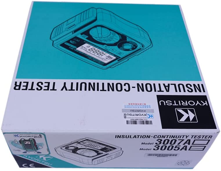Kyoritsu 3005A Digital Insulation Continuity Testers Test voltage 250V/500V/1000V Model 3005A  - Kings Trading. 