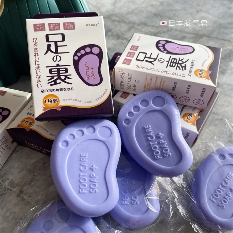 Care Beriberi Antiitching Get Rid of Odor Antiperspirant Water Bubble Peeling for Foot Perspiration Bar Soap