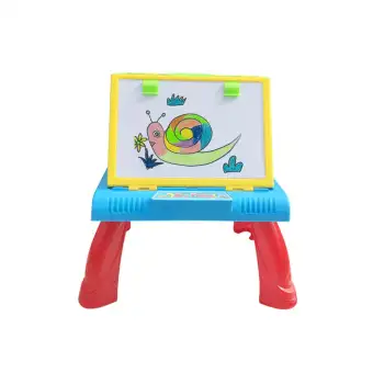 Children Magnetic Drawing Board Chalkboard Painting Table Art Desk