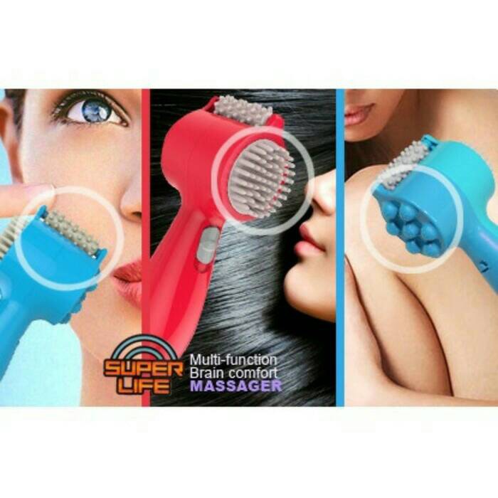 Multi-function Brain Comport Massager For HeadFaceBody & Mind Fresh & Relax. 
