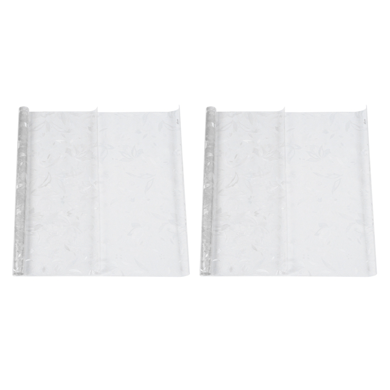 2X 3D Anti-Heat Electrostatic Solar Glass Film & UV Film Window Blinding Film Static Opaque Glass Glass Stickers(2 )