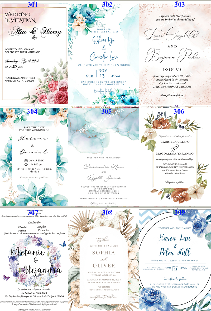 50pc/lot personalized print Sweet 15 Birthday Invitation Cards Custom SAVE THE DATE Quinceanera Invites. 