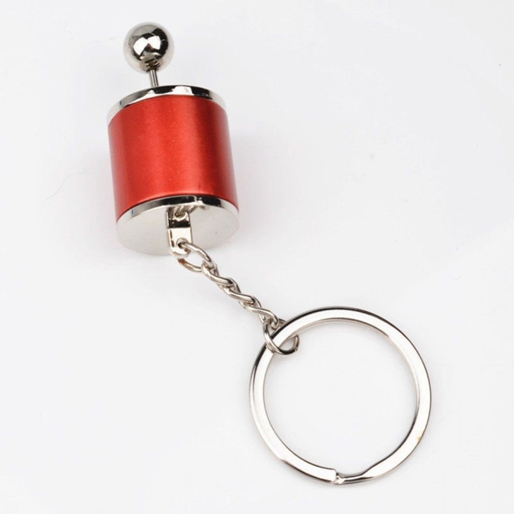 Creative Auto Part Model Gear Shifting Keychain Keyring ADHD Fidget Key Chain Style. 