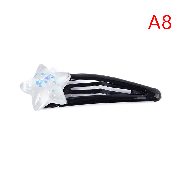 Star Hair Clip Cute Sweet Girl Heart Bangs Side Clip Hair Accessories Women super baby. 