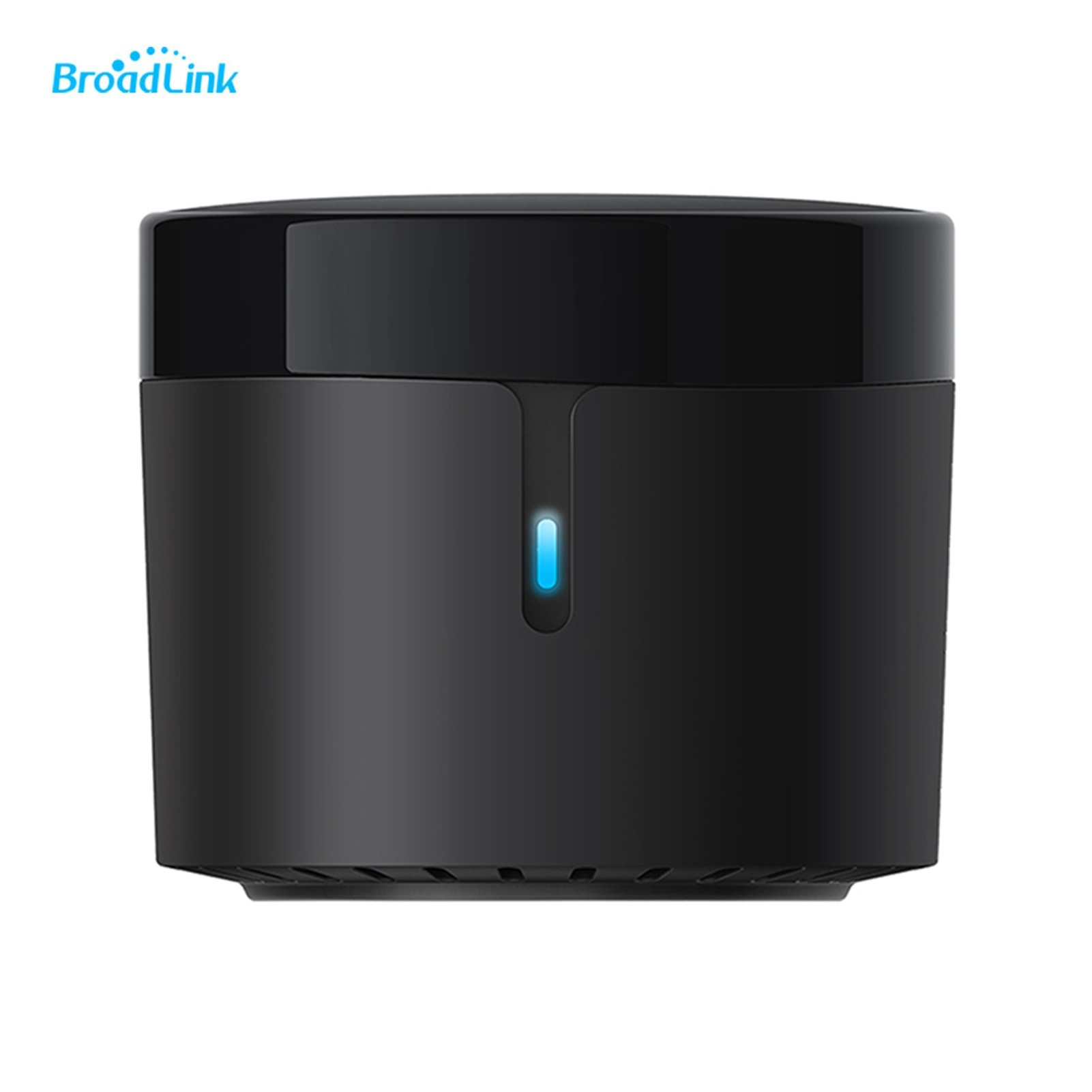 Broadlink RM4 Mini IR Universal Remote Control Smart Home Automation Wi-Fi Infrared Blaster - black. 