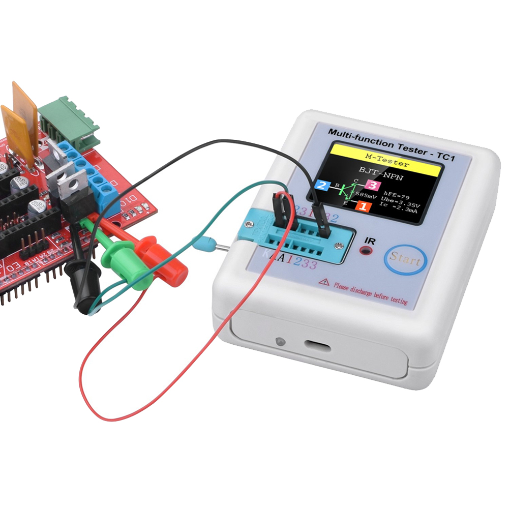 LCR-TC Multi-Meter Transistor Tester New Diode Triode Capacitor Resistor Test Meter MOSFET NPN PNP Triac MOS. 
