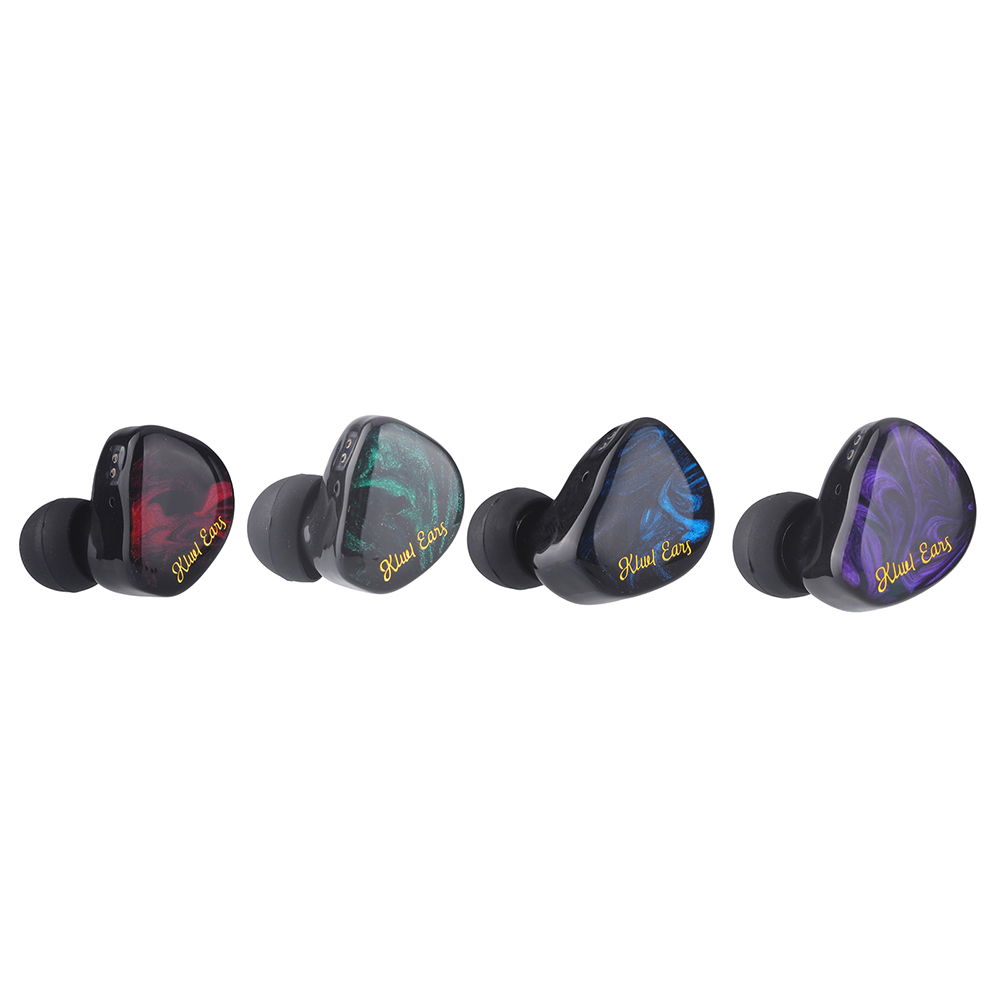 Kiwi Ears Cadenza 10mm Beryllium Dynamic Driver IEM 3D Printed with Detachable Interchangeable Plug 0.78 2pin 3.5mm IEM Cable. 