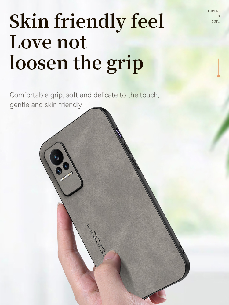 Lenuo For Xiaomi Civi / Civi 1s Sheepskin Leather Shockproof Case Luxury Matte Back Cover. 