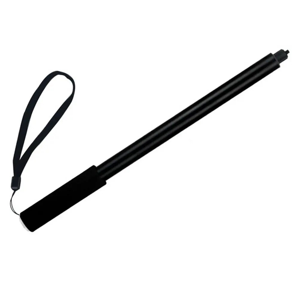 Black Selfie Stick For Insta 360 One X Selfie Stick Sports Camera 360 Degree 2M Time Aluminum Alloy Telescopic Bar
