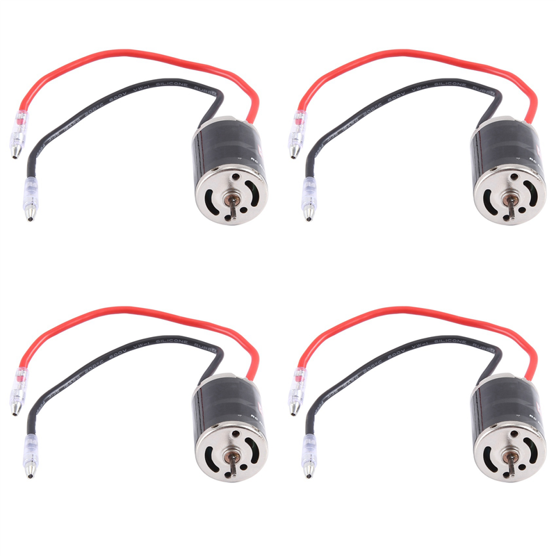 4X 31T 370 Motor 7.2V 27000 Rpm for Axial 1/24 SCX24 Crawlers Upgrades Parts
