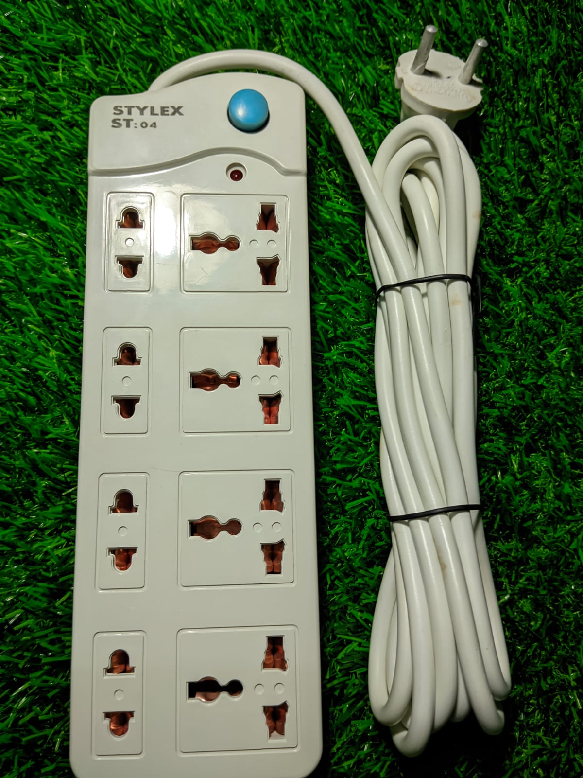 Best & High Quality Multi Plug 8 Port Extention Socket Cable Stylex S.T ...