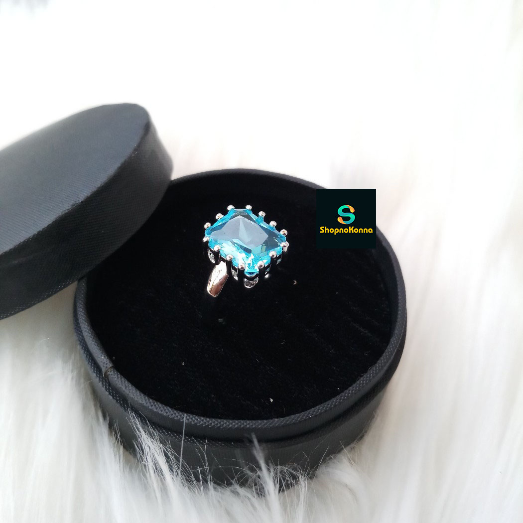 Stone Finger Ring (Imported ) for Women & Girls With Box - 1 Piece (Model-FRC2050) - Ring For Girls- Ring S