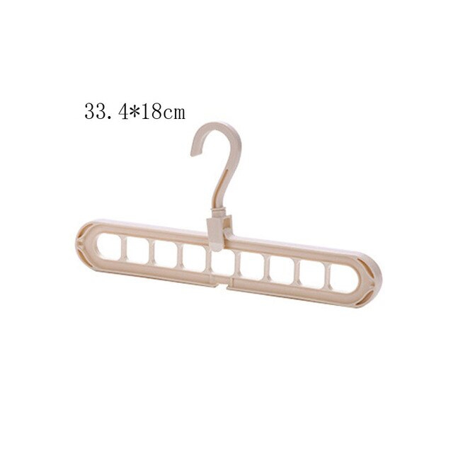 Magic Hanger Storage Rack Adjustable Anti-slip Hanger Hooks. 