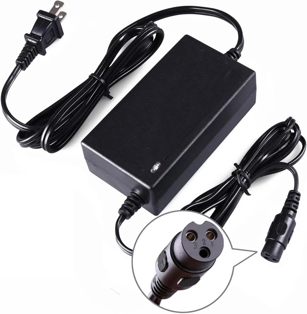 36V 2A Battery Charger for Razor Mini Pocket Boreem Jia 601-S 602-D Minimoto Maxii ATV Go Kart Dune Buggy Motocross XRF500. 