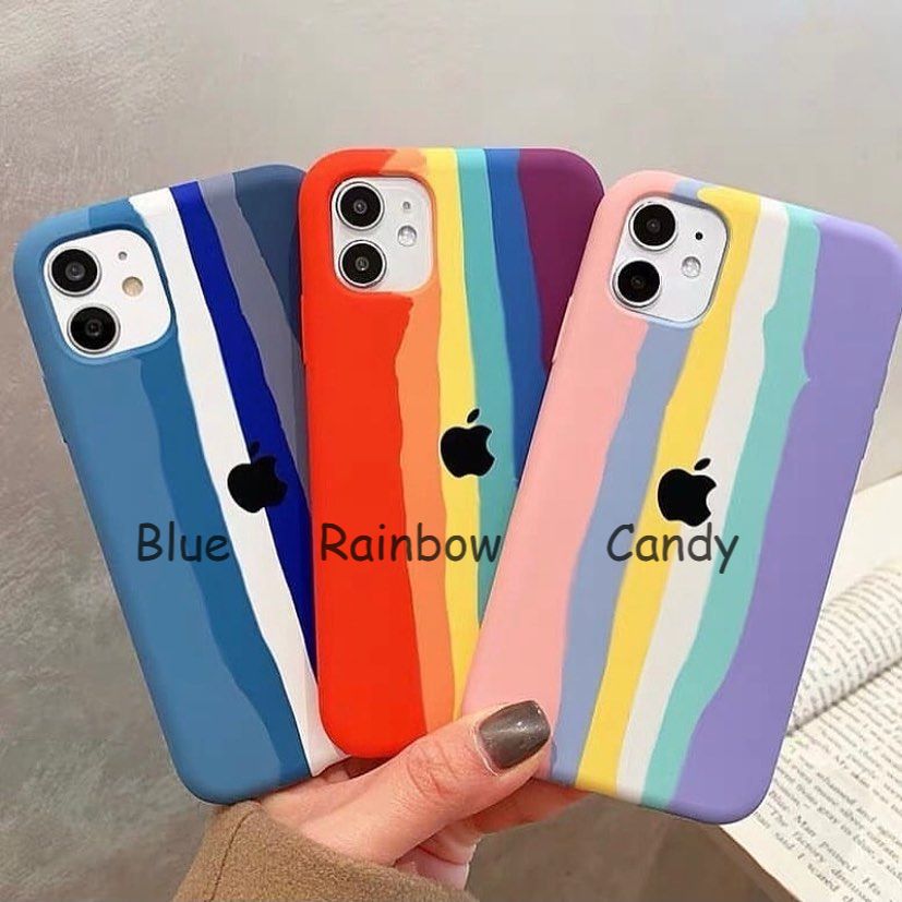Back Cover Rainbow Iphone Plus Ka Cover Iphone Plus Rose Gold