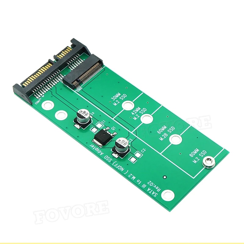 Add On Card for NGFF M2 Adapter Plug Play SATA3 Raiser M.2 B Key SSD Expansion Card 2 in1 Converter USB3.0 Sata III Cable. 