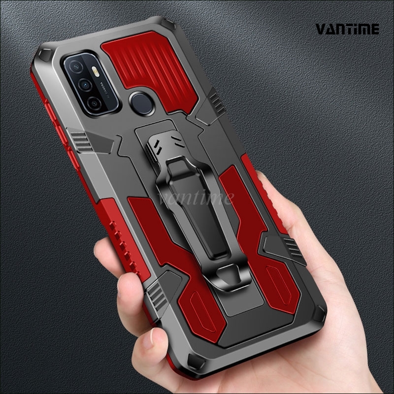 Vantime for OPPO A33 / OPPO A53 Belt Clip Case Kickstand Cover