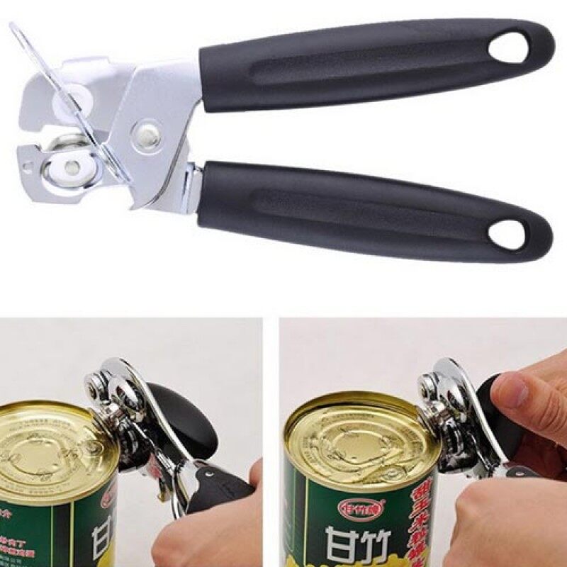 Can & Bottle Opener: Open Cans And Bottles Effortlessly With This Handy Tool, Designed For Convenience In The Kitchen.. 