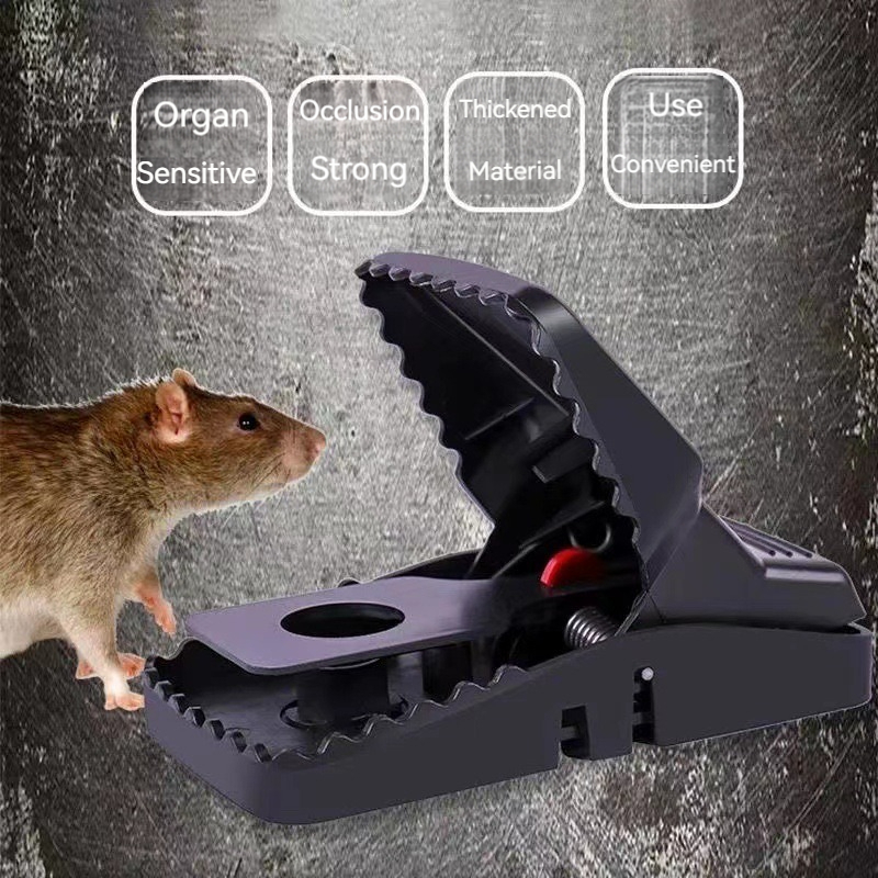 Mouse Catcher New Type of Safe Mouse Trap Plastic Household Mouse Clip Rodent Killing Tool Mouse Clip Capture Pests