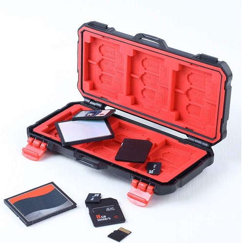 LENSGO LYNCA KH15 Waterproof Luggage Memory Card Hard Case. 