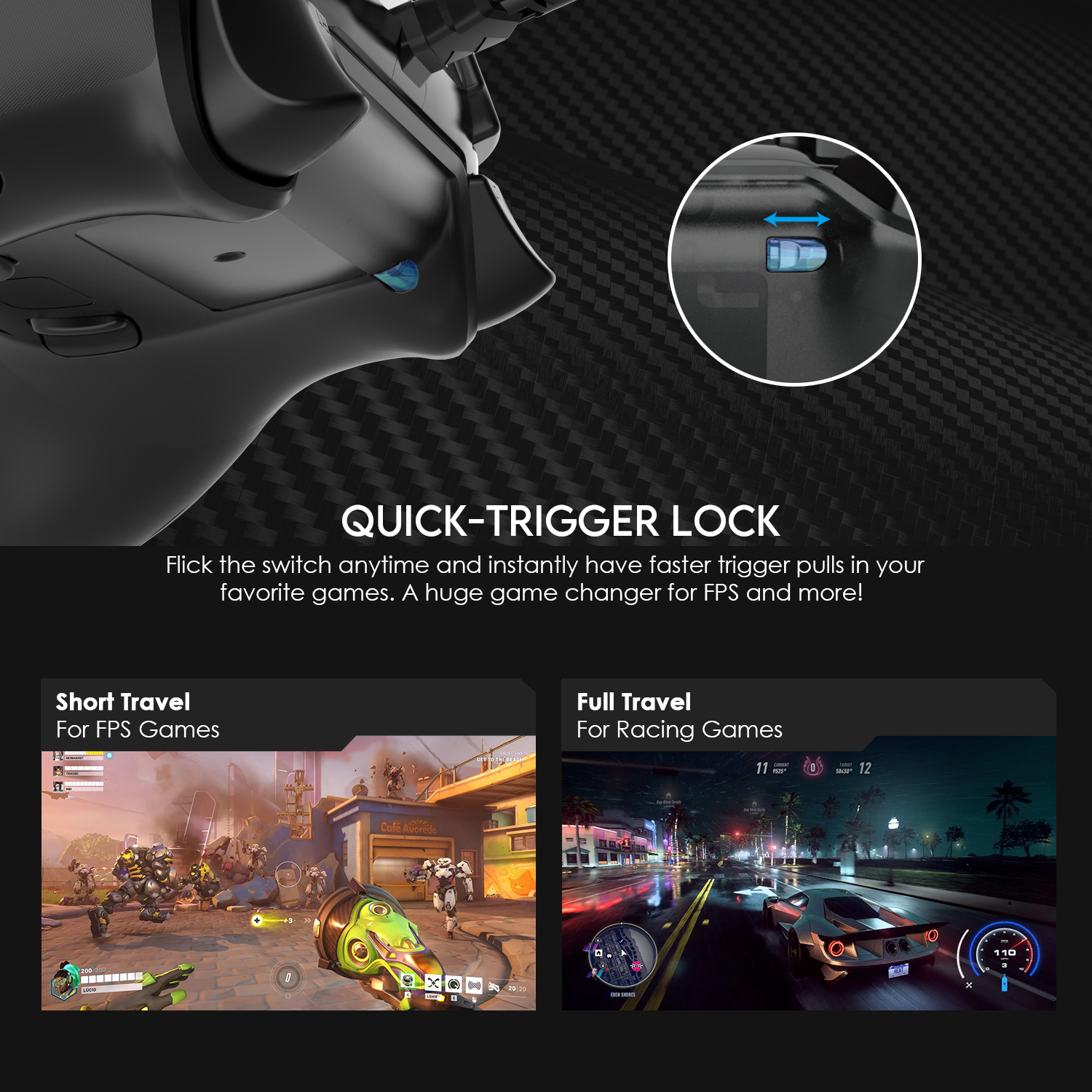 FANTECH GP15 VEGA-EOS Multi-Platform-Gamepad Wired Gaming Controller-Joystick-Hall-Effect Trigger RGB Sticks Supports PC Steam. 