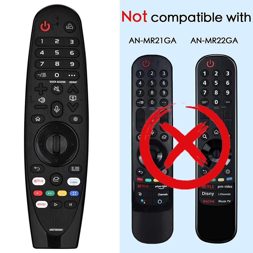 Voice Magic Replacement Remote for LG Smart TV,Tech Remote for AKB75855501,for LG LED OLED LCD 4K UHD TV. 