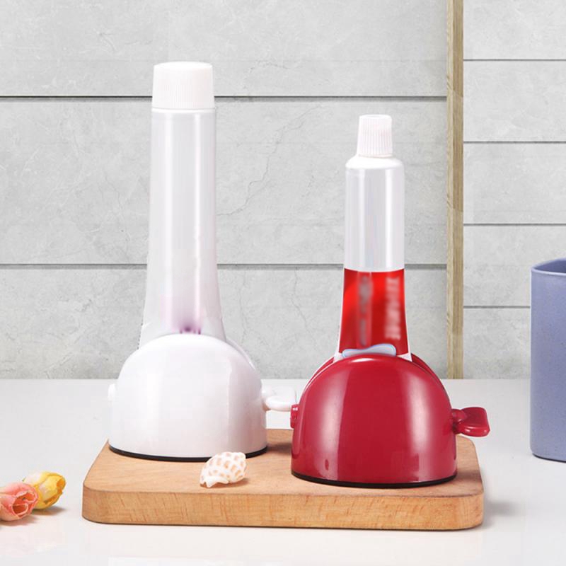 Multi-function Lazy Facial Cleanser Press Manual Toothpaste Squeezer Bathroom Supplies. 