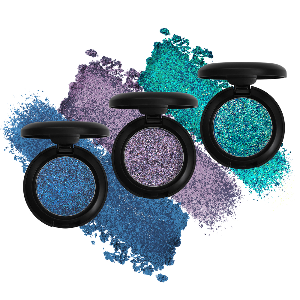 Latei Posies Bivanfe High-Pigmented Multichrome Eye Shadow Powder Multichrome Shifting Pigments Duochrome Chameleon Eyeshadow Chrome Powder. 