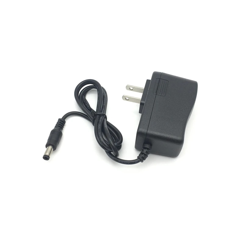 9V 0.1A Switching Power Adapter 9V 100ma Charger DC Interface 5.5 * 2.5 Universal 2.1mm Cable. 
