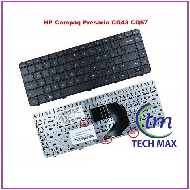 keyboard compaq presario cq43