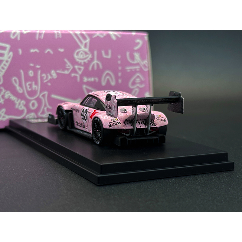 TPC In Stock 1:64 Hoonipigasus Matte Pink Pig SVRSR Diecast Diorama Car Model Collection Miniature Toys. 