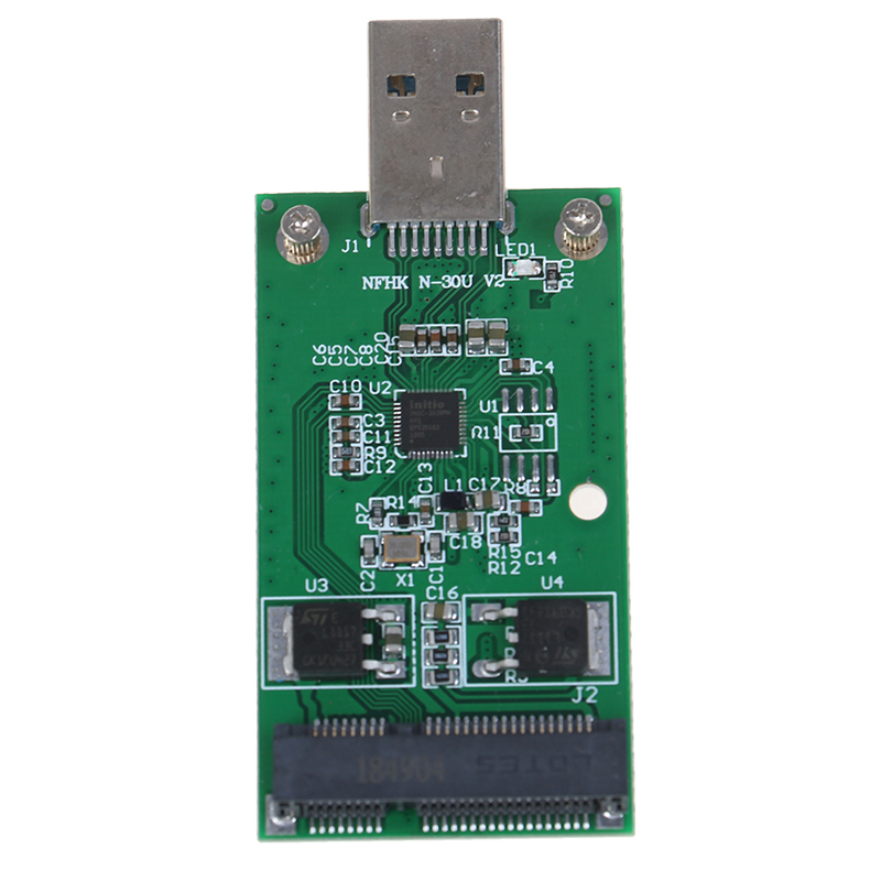 Mini USB 3.0 to PCIE mSATA External SSD PCBA Conveter Adapter Card mSATA SSD to USB 3.0 Adapter MSATA TO USB 3.0 PC Accessories. 