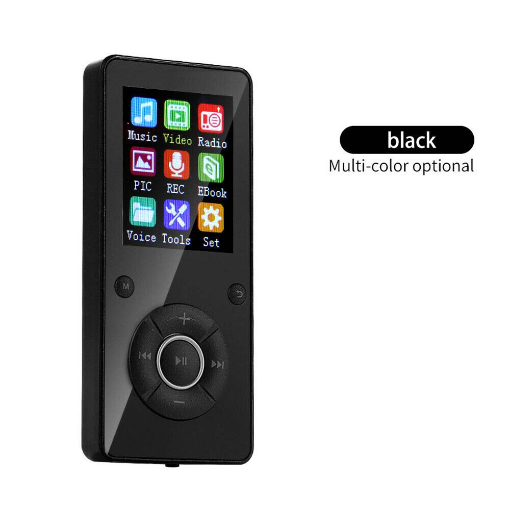Bluetooth card MP3 Player Portable Audio Music Video Player with Built-in Speaker Recorder E-Book. 