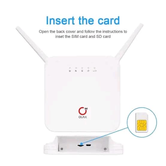 OLAX AX6 PRO 4G Mini CPE WiFi Router 4000mAh. 
