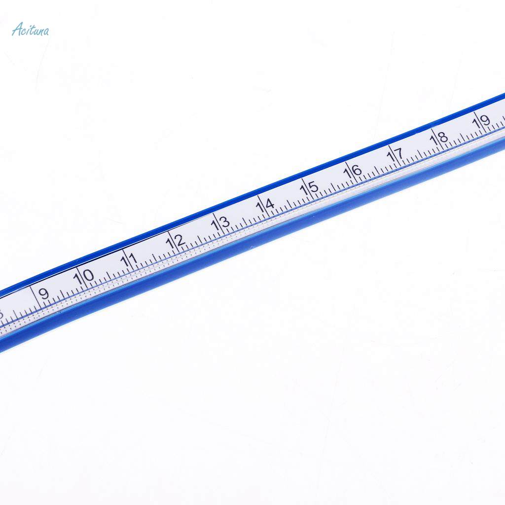 Plastic 30cm Flexible Curve Ruler Model Making Drawing Modeling Tools. 