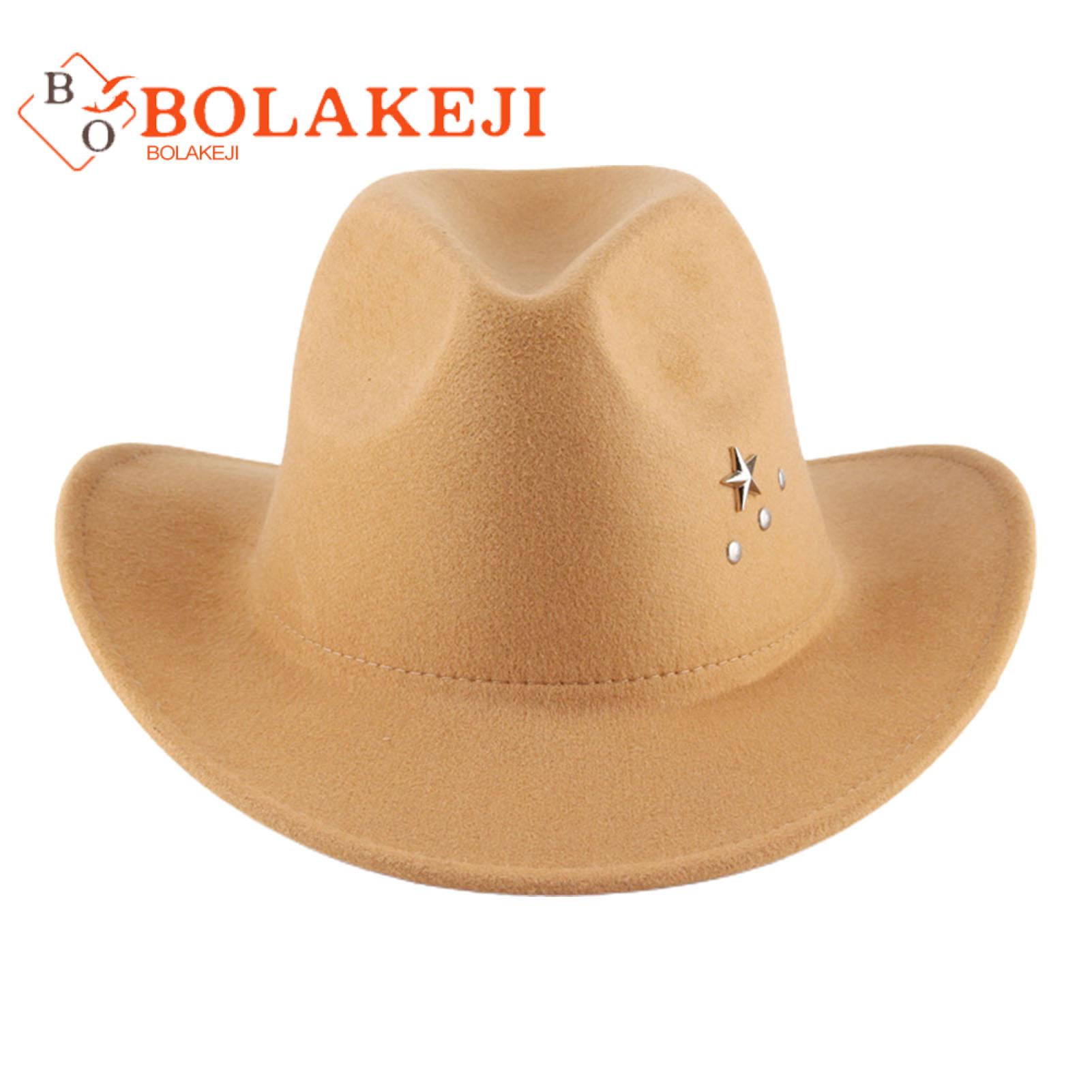Five-pointed Star Felt Hat 